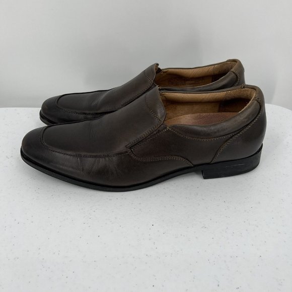 Vionic Sullivan Shoes Men\'s Loafer Slip On Size 11.5 US Brown Leather main image 6